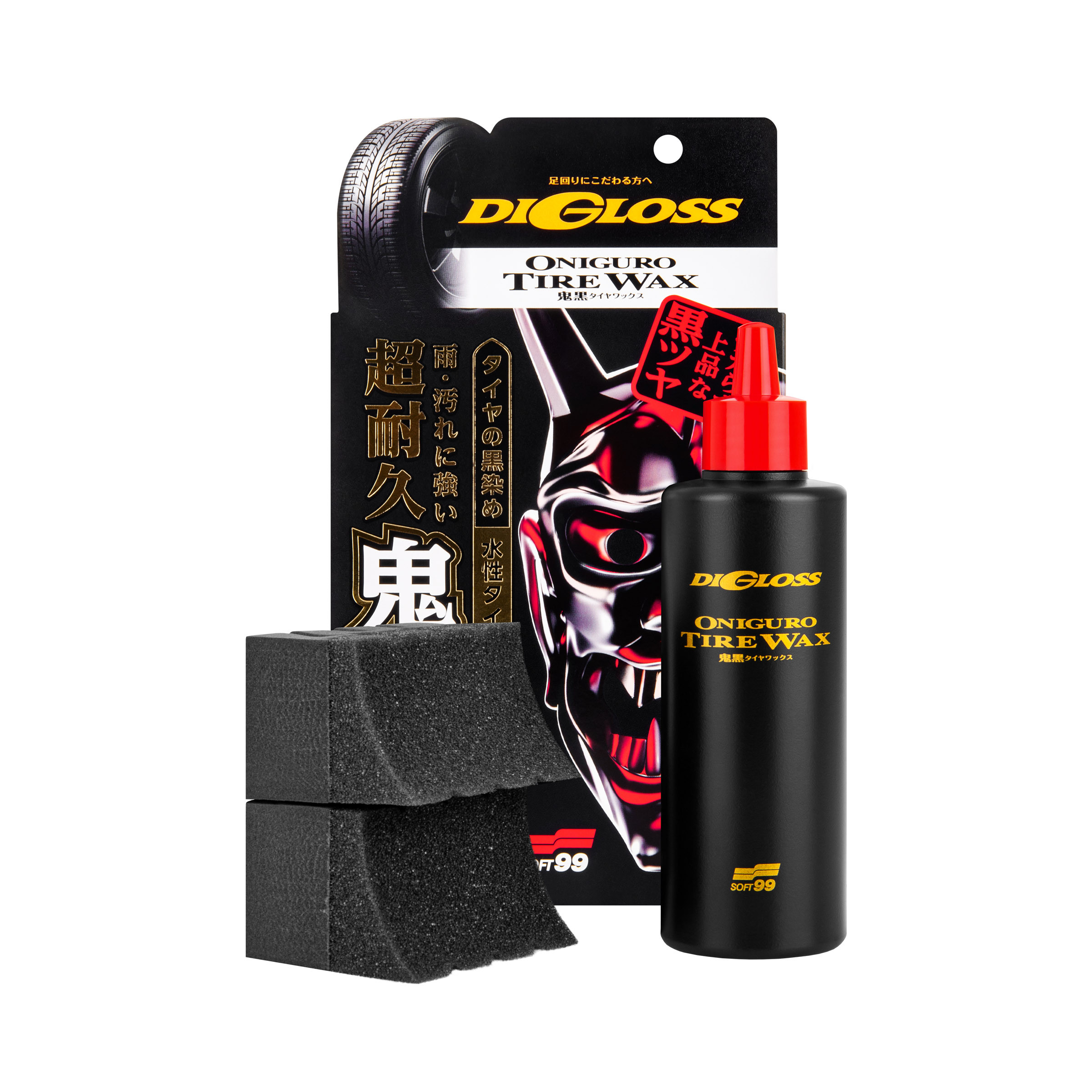 Digloss Black Devil Tire Wax, Reifenwachse, 200 ml